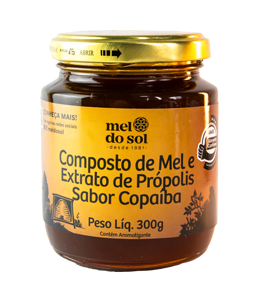 Composto de Mel e Extrato de Própolis